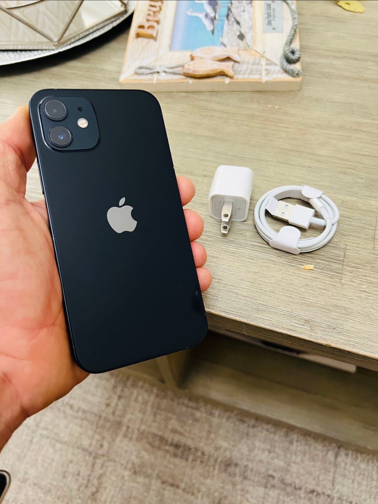 iPhone 12 Black 64gb Unlocked. Firm Price